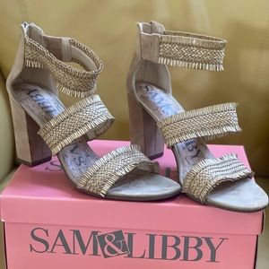 Sam & Libby Raffia sandals